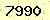 請輸入此驗證碼 : 7990