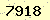 請輸入此驗證碼 : 7918