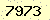 請輸入此驗證碼 : 7973