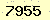 請輸入此驗證碼 : 7955