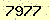 請輸入此驗證碼 : 7977