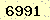 請輸入此驗證碼 : 6991