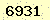 請輸入此驗證碼 : 6931