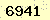 請輸入此驗證碼 : 6941