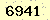 請輸入此驗證碼 : 6941