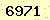 請輸入此驗證碼 : 6971