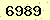 請輸入此驗證碼 : 6989