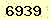 請輸入此驗證碼 : 6939
