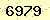 請輸入此驗證碼 : 6979