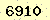請輸入此驗證碼 : 6910