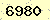 請輸入此驗證碼 : 6980