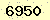 請輸入此驗證碼 : 6950