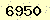 請輸入此驗證碼 : 6950