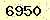 請輸入此驗證碼 : 6950