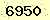 請輸入此驗證碼 : 6950