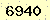 請輸入此驗證碼 : 6940