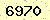 請輸入此驗證碼 : 6970