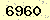 請輸入此驗證碼 : 6960