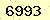 請輸入此驗證碼 : 6993