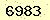 請輸入此驗證碼 : 6983