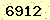 請輸入此驗證碼 : 6912