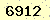 請輸入此驗證碼 : 6912