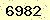 請輸入此驗證碼 : 6982
