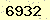 請輸入此驗證碼 : 6932