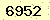 請輸入此驗證碼 : 6952