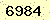 請輸入此驗證碼 : 6984