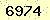 請輸入此驗證碼 : 6974