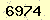 請輸入此驗證碼 : 6974
