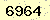 請輸入此驗證碼 : 6964