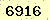 請輸入此驗證碼 : 6916