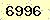 請輸入此驗證碼 : 6996