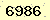 請輸入此驗證碼 : 6986