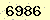 請輸入此驗證碼 : 6986