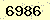 請輸入此驗證碼 : 6986