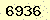 請輸入此驗證碼 : 6936