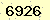 請輸入此驗證碼 : 6926