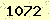 請輸入此驗證碼 : 1072