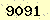請輸入此驗證碼 : 9091