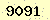 請輸入此驗證碼 : 9091