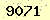 請輸入此驗證碼 : 9071