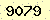 請輸入此驗證碼 : 9079