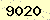 請輸入此驗證碼 : 9020
