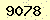 請輸入此驗證碼 : 9078