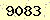 請輸入此驗證碼 : 9083