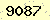 請輸入此驗證碼 : 9087