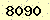 請輸入此驗證碼 : 8090